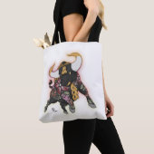 Bolsa De Tela  Handbag Torito De Pucará トートバッグ (クローズアップ)