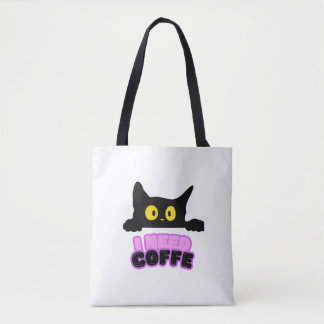 Bolsa de tela- I need coffe トートバッグ