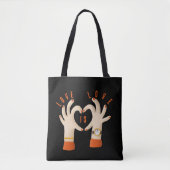 Bolsa de tela Love is Love トートバッグ (正面)