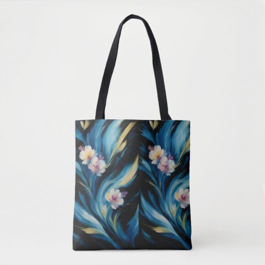 Bolsa Flores Abstratas Colorido design トートバッグ (正面)