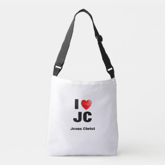 Bolsa I love Jesus Christ  クロスボディバッグ