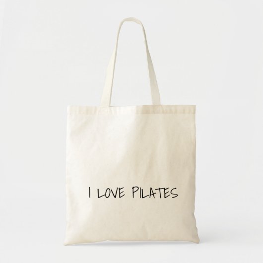 Bolsa I Love Pilates トートバッグ (正面)