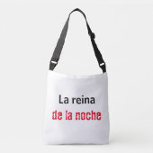 Bolsa la reina de la noche クロスボディバッグ (正面)