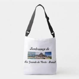 Bolsa lembrança de Rio Grande do Norte Brasil クロスボディバッグ