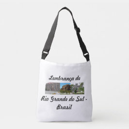 Bolsa lembrança de Rio Grande do Sul - Brasil クロスボディバッグ