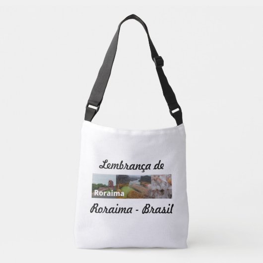 Bolsa lembrança de Roraima Brasil クロスボディバッグ (正面)