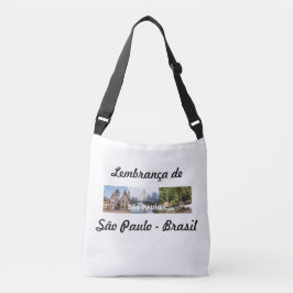 Bolsa lembrança de São Paulo Brasil クロスボディバッグ