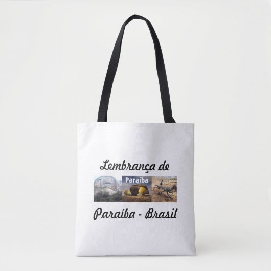 Bolsa lembrança do Paraíba トートバッグ (正面)