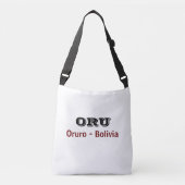 Bolsa Oruro - Bolivia クロスボディバッグ (正面)