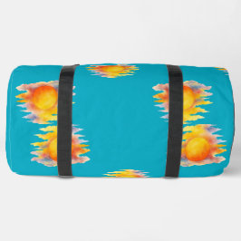 Bolsa playera de deporte sol con colores  ダッフルバッグ
