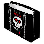 Bolsa Presente GR Skulls ラージペーパーバッグ (裏面アングル)