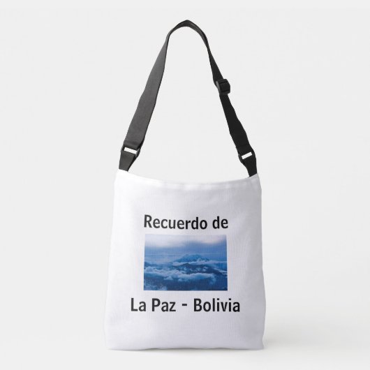 Bolsa recuerdo de La Paz クロスボディバッグ (正面)