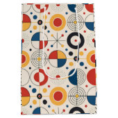 Bolsa regalo diseño geométrico ミディアムペーパーバッグ (裏面)