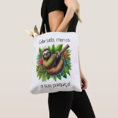 Bolsa Sincera – Leva tudo, fala a real. トートバッグ (クローズアップ)