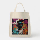 Bolsa - Street graffiti art Hip Hop トートバッグ (裏面)