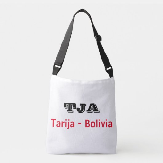 Bolsa Tarija Bolivia クロスボディバッグ (正面)