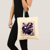 Bolsa Tote Arte Nocturno Abstracto トートバッグ (正面(商品))