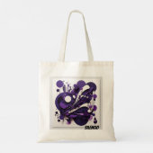 Bolsa Tote Arte Nocturno Abstracto トートバッグ (裏面)