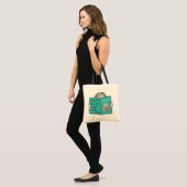 Bolsa tote bag "soy 1 de las 200..." トートバッグ (正面(モデル))