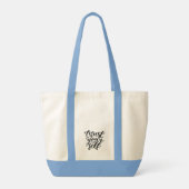 Bolsa Tote Bag Trust yourself トートバッグ (裏面)