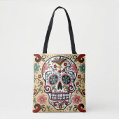 bolsa tote caveira mexicana トートバッグ (正面)