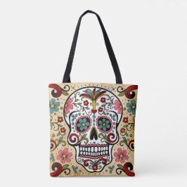 bolsa tote caveira mexicana トートバッグ