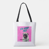 Bolsa Tote com Estampa Via Pantanal Pet トートバッグ (裏面)