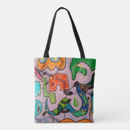 Bolsa tote, estampa em toda a área, Bolsa Tote de トートバッグ