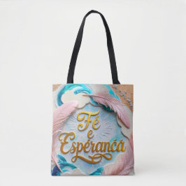 Bolsa Tote - Fé e Esperança トートバッグ