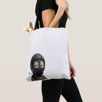 Bolsa Tote - Futuro em Movimento (Black & White) トートバッグ