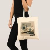 Bolsa Tote Minimal Equilibrio Abstracto トートバッグ (正面(商品))