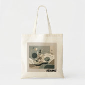 Bolsa Tote Minimal Equilibrio Abstracto トートバッグ (正面)
