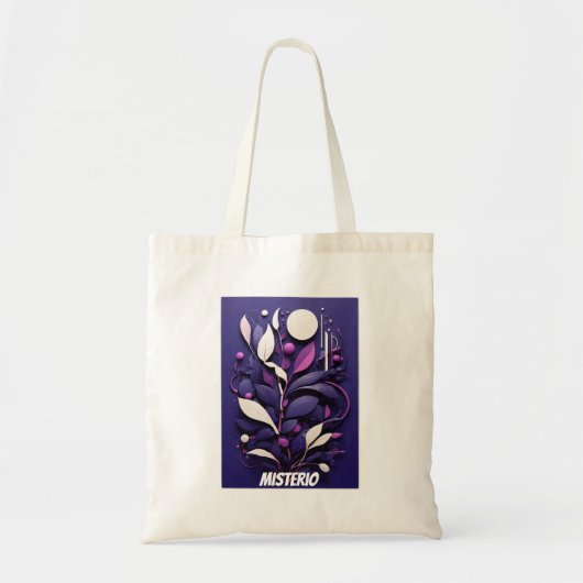 Bolsa Tote Nocturna Misterio Abstracto トートバッグ (正面)