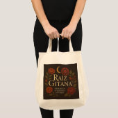 Bolsa tote "Raíz Gitana "Orgullo, Fuerza y raices トートバッグ (正面(商品))