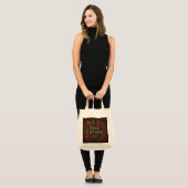 Bolsa tote "Raíz Gitana "Orgullo, Fuerza y raices トートバッグ (正面(モデル))