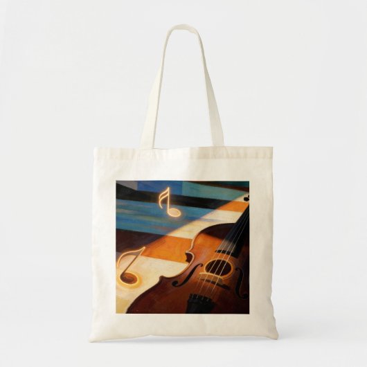 Bolsa Tote Violin Art トートバッグ (正面)