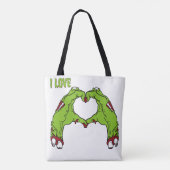 bolsa tote Zombie Love トートバッグ (裏面)