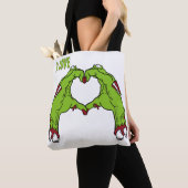bolsa tote Zombie Love トートバッグ (クローズアップ)