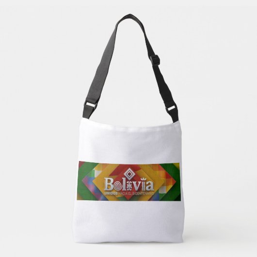 Bolsa unidos hacia el bicentenario クロスボディバッグ (正面)