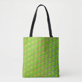 Bolsa verde amadurecido, amarelada, tijolinho トートバッグ (正面)