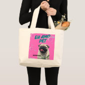BOLSA VIA PANTANAL PET ROSA ラージトートバッグ (正面(商品))