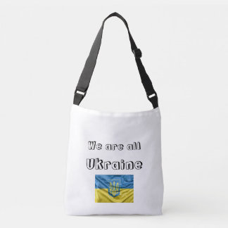Bolsa We are all Ukraine クロスボディバッグ