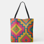 BOLSAS  CORES GEOMÉTRICO  トートバッグ (裏面)