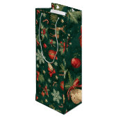 Bolsas de regalos con diseño de navidad  ワインギフトバッグ (裏面アングル)