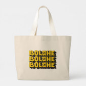 bolshe ilya heated rivalry tote bag ラージトートバッグ (裏面)