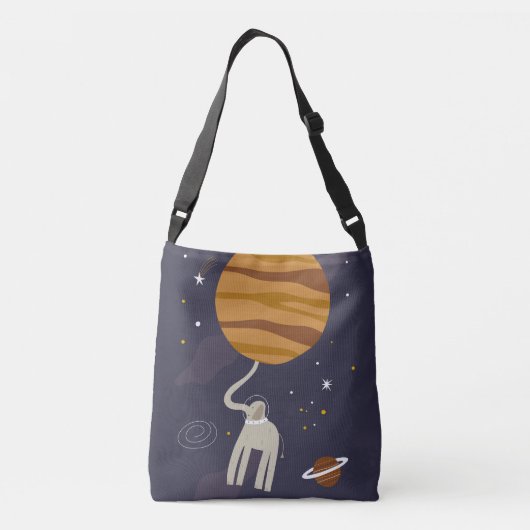 Bolso bandolera Animals Outer Space クロスボディバッグ (裏面)