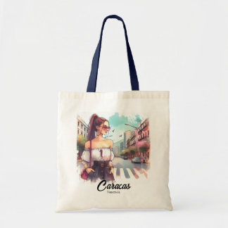 Bolso de Tela Caracas トートバッグ