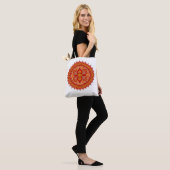 Bolso de Tela con motivo mandala, personalizable トートバッグ (モデル)
