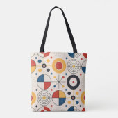 Bolso estampado digital diseño geométrico トートバッグ (裏面)
