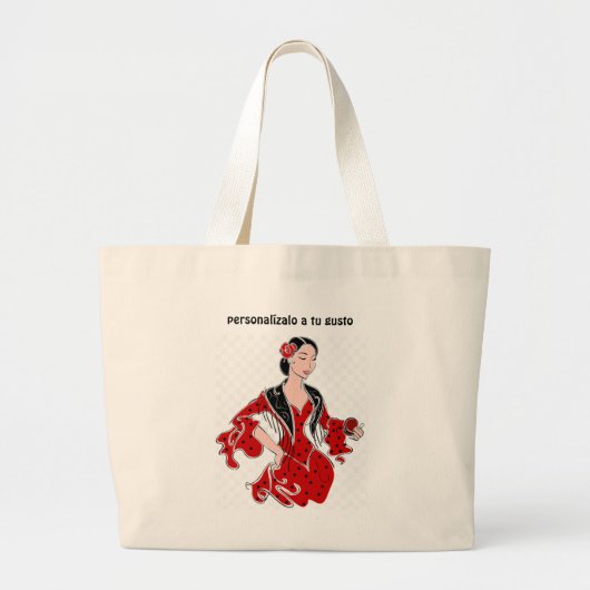 Bolso grande Flamenco ラージトートバッグ (正面)